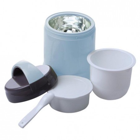 Thermos alimentaire Thulos de 1,4 litre. Maintient la température jusqu'à 6 heures.