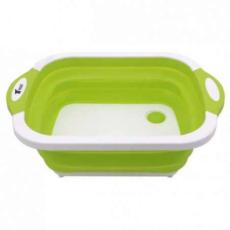 Thulos 3 in 1: Cutting board, basket and colander.