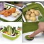 Foldable cutting board: multi-function cutting board, sink drainer and washing bowl, drip stopper Foldable cutting board: multi-function cutting board, sink drainer and washing bowl, drip stopper