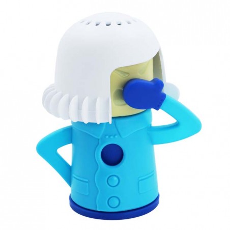 Thulos refrigerator deodorizer eliminates odors quickly and easily.