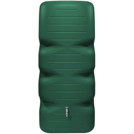 Serbatoio per acqua piovana 1.000 L Graf, Recuperatore d'acqua piovana 1000 litri, 75x105x174 cm, verde