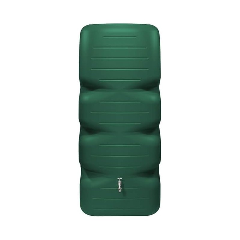 Serbatoio per acqua piovana Graf 1000 L, raccolta acqua piovana 1000 litri, 72x105x174 cm, verde