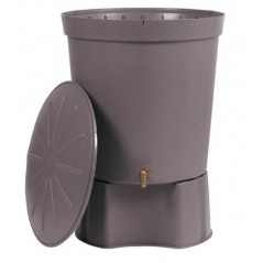 Rain water tank 300 liters gray + Base