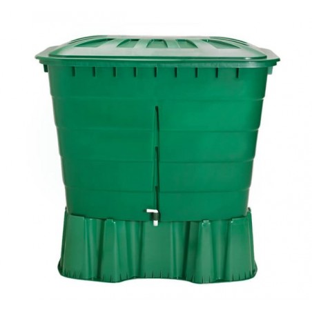 Rectangular rainwater tank 500 liters + Base