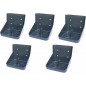5 x Support en plastique pour pierres à lécher Forme carrée pour montage mural, 24x22x22 cm 5 x Support en plastique pour pierres à lécher Forme carrée pour montage mural, 24x22x22 cm