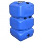 Wassertank für Trinkwasser 600 Liter, quadratischer Polyethylenbehälter für Trinkwasser, 74x74x135 cm Wassertank für Trinkwasser 600 Liter, quadratischer Polyethylenbehälter für Trinkwasser, 74x74x135 cm