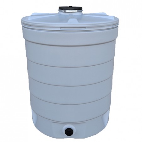 Wassertank 1000 Liter, Polyethylenbehälter für Trinkwasser, 109x109x140 cm