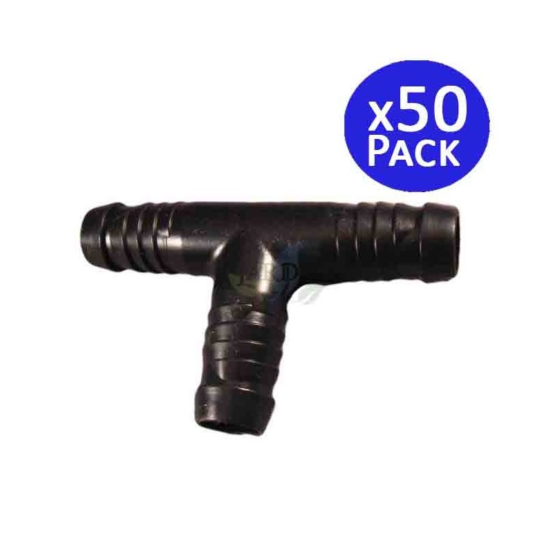 Pack 50 Te Estriada a Presión 16mm para Tubería de Riego Rain Bird SPX-Flex Pack 50 Te Estriada a Presión 16mm para Tubería de Riego Rain Bird SPX-Flex
