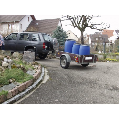 Fût de brassage de 30 litres, polyéthylène alimentaire, fermeture hermétique et opaque, 31 x 51 cm