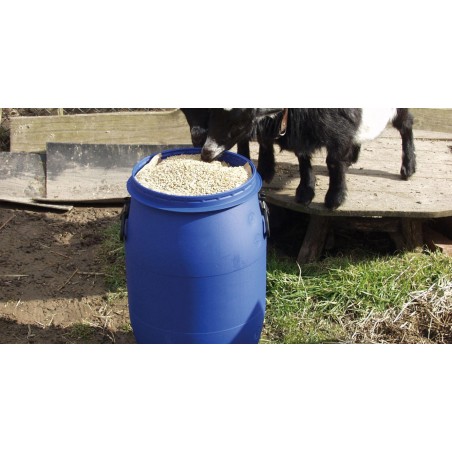 Fût de brassage de 30 litres, polyéthylène alimentaire, fermeture hermétique et opaque, 31 x 51 cm