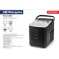 Máquina de gelo autolimpante portátil com alça, 8 cubos de gelo em formato de bala/6 a 8 minutos, 12 kg/24 h Máquina de gelo autolimpante portátil com alça, 8 cubos de gelo em formato de bala/6 a 8 minutos, 12 kg/24 h
