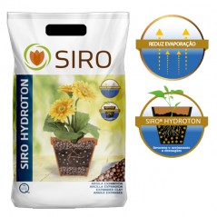 2 x Argilla Espansa da 45 litri. Terreno per suoli e piante. Sfere di substrato per il drenaggio di vasi, giardini e colture