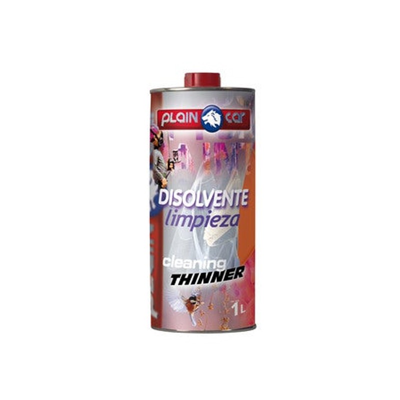 Solvente de limpeza, utilizado para limpeza de ferramentas utilizadas em sistemas de pintura ou envernizamento (1 litro)