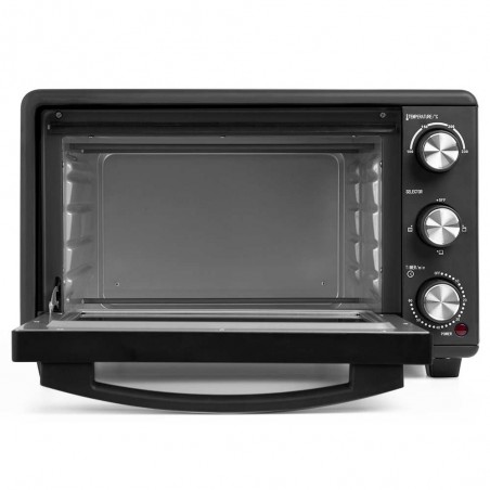 Forno elétrico de mesa Orbegozo de 25 litros. 1.500 W. Aquecimento superior e inferior.