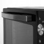 Forno elétrico de mesa de 30 litros, convecção de 1500 W, temporizador, seletor de temperatura, 49,7 x 32 x 41 cm Forno elétrico de mesa de 30 litros, convecção de 1500 W, temporizador, seletor de temperatura, 49,7 x 32 x 41 cm