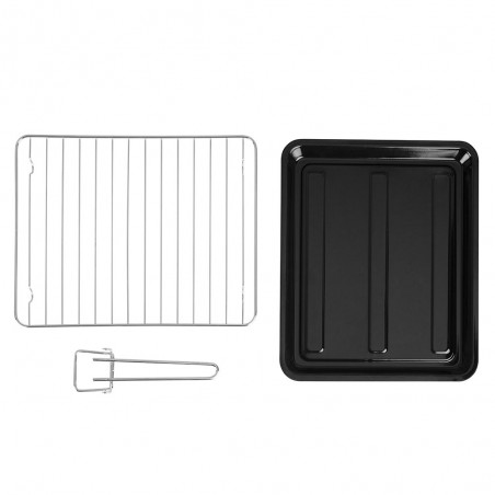 Forno elettrico Orbegozo HO300 da 30 litri. Potenza: 1.500 W. Selettore di temperatura: 100 - 230°C.