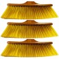 3 x Broom for Delicate Surfaces, Sweeping Brush, Soft Bristles, Leaves No Trace. Recommended for Parquet, 32x11x8 cm