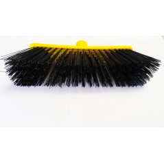 Scopa speciale da Giardino per Spazzare Erba Sintetica, Tappeti ed Esterni, 33x15,5x11 cm, Giallo