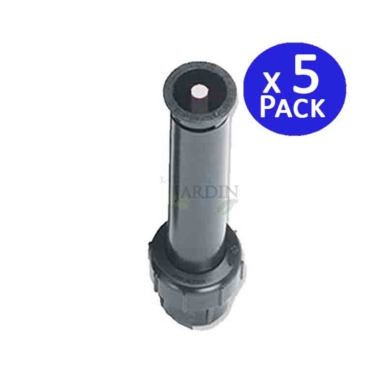 5 x Diffuseur d'arrosage Hunter PS-00-17A. Portée 5,2 mètres