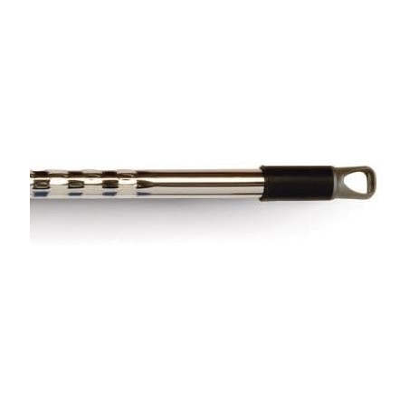 Manche diamanté robuste pour balai, serpillière ou brosse, 140 cm, adaptable à toutes les brosses, gris