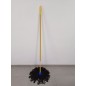 Fregona Microfibra MAX Pro de Hilo Negro + Palo amarillo 140 cm, Rosca Universal, No Ralla el Suelo, Suelos Lisos No Rugosos Fregona Microfibra MAX Pro de Hilo Negro + Palo amarillo 140 cm, Rosca Universal, No Ralla el Suelo, Suelos Lisos No Rugosos