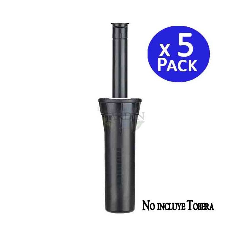 Confezione da 5 irrigatori Hunter Pro Spray-04, altezza di sollevamento 10 cm - Diffusore di irrigazione PROS-04 - Irrigazione d