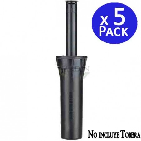 Pack 5 x Difusor riego Hunter Pro Spray-04, altura 10 cm