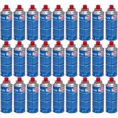 28 Cartouches de gaz butane SuperEgo 220 g pour réchauds, cartouches de gaz de camping, bouteilles