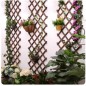  Tinted wooden trellis 40 x 180 cm for garden