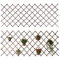 Treillis en bois teinté 90 x 180 cm, pour jardin Treillis en bois teinté 90 x 180 cm, pour jardin