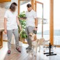 Ciotola doppia per cibo e acqua per cani e gatti | 2 ciotole in acciaio inox (29 cm) | Supporto stabile e regolabile