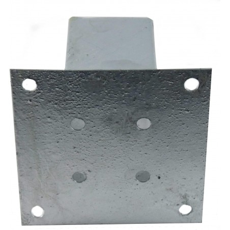 Metall-Bodenanker für Holzpfosten