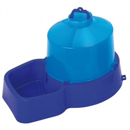Tigela de água de plástico para cães, gatos e animais de estimação, 5 litros, 37x25x25 cm