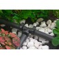 Lot de 100 Collier d'irrigation goutte à goutte 16mm, noir. Utile pour les tuyaux de 16mm, fixation du tuyau pour l'irrigation Lot de 100 Collier d'irrigation goutte à goutte 16mm, noir. Utile pour les tuyaux de 16mm, fixation du tuyau pour l'irrigation