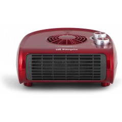 Radiateur soufflant 2500W Orbegozo. Sélecteur rotatif à trois positions, rouge