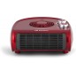 Calefactor horizontal Orbegozo FH5033. Dos niveles de potencia: 1250W-2500W. Color Rojo. Selector rotativo de tres posiciones.