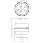 Polypropylene tank for rainwater 1300 liters Polypropylene tank for rainwater 1300 liters