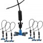 Lot de 50 Nébuliseur Fogger 4 sorties, système de refroidissement professionnel Lot de 50 Nébuliseur Fogger 4 sorties, système de refroidissement professionnel
