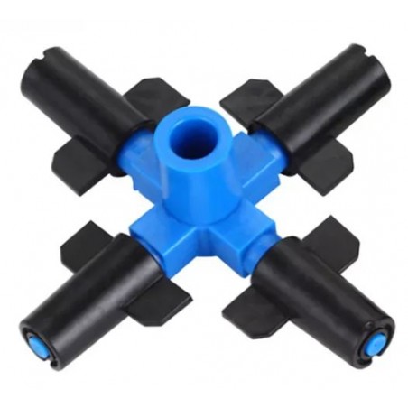 Professional 4-Outlet Fogger | Efficient Cooling System for Outdoors and Indoors