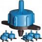 Pack 100 Gotero Autocompensante 8 Litros | Goteros desmontables para Riego, Plantas, Macetas, Microtubo y Tuberia 16mm Pack 100 Gotero Autocompensante 8 Litros | Goteros desmontables para Riego, Plantas, Macetas, Microtubo y Tuberia 16mm