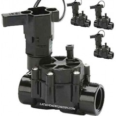 4 Stück Rain Bird 3/4'' 24V 075DV Elektroventil für elektrische Programmierer