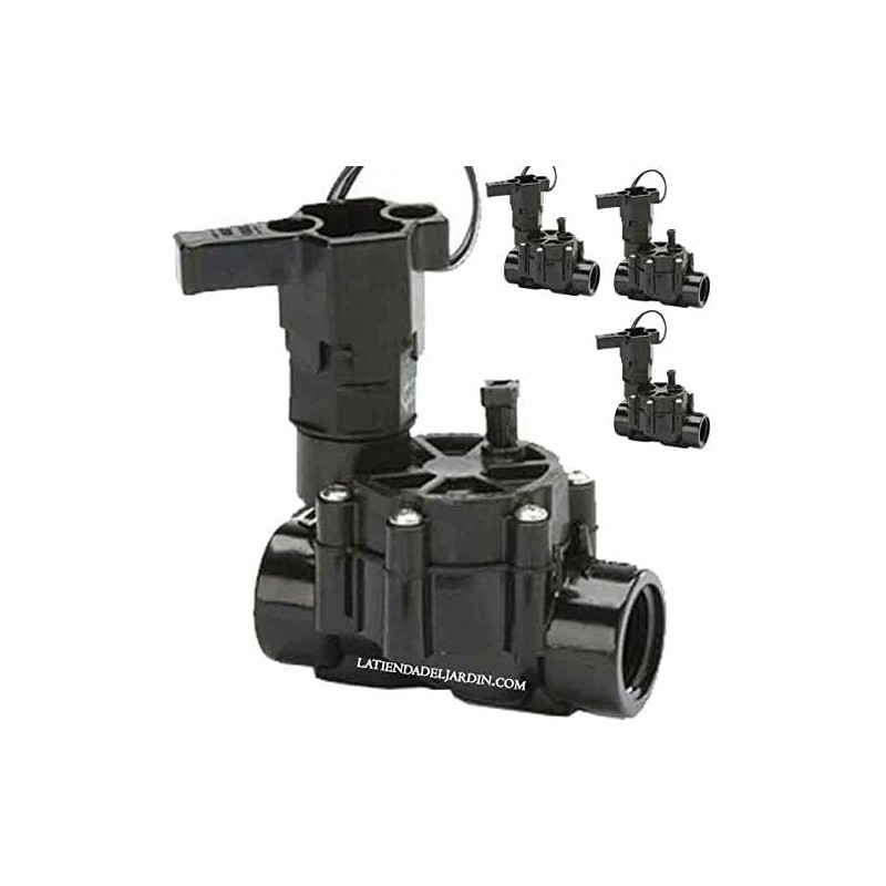 4 x Electrovalvula de riego 3/4" 24V 075DV Rain Bird