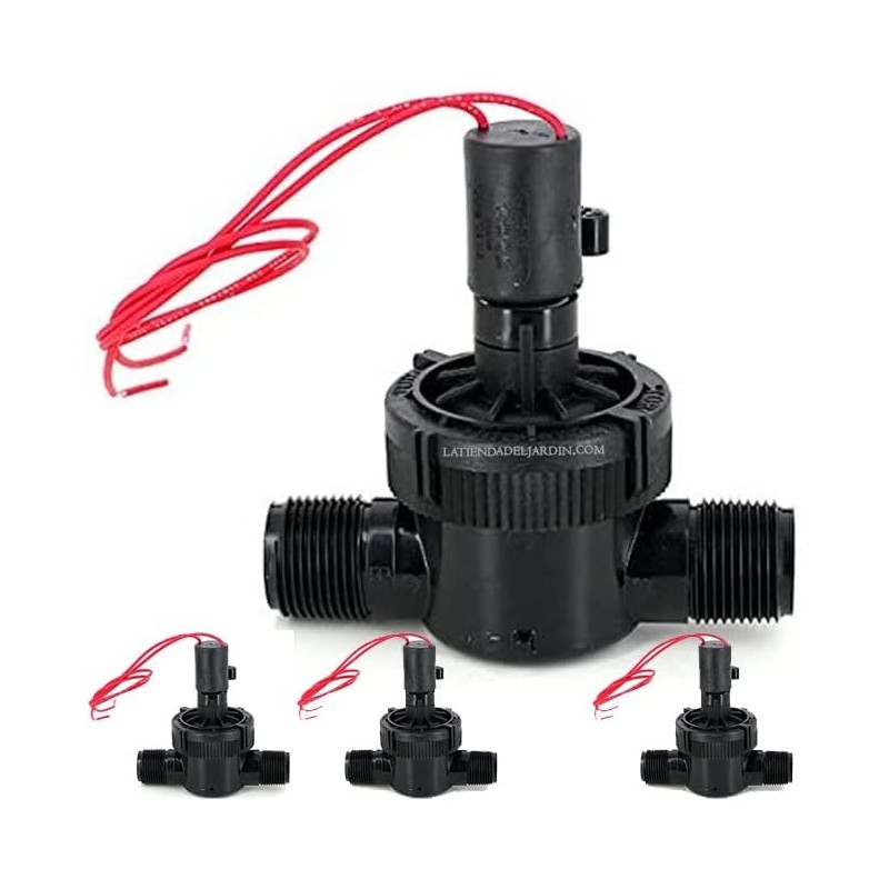 Lot de 4 Electrovanne résidentiel d'arrosage 1'' 24V EZ FLO PLUS Toro, filetage male. Fonctionne avec des programmateurs électri