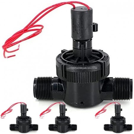 Elettrovalvola per irrigazione EZ FLO PLUS da 4 x 1" 24V, filettatura maschio. Funziona con programmatori elettrici.