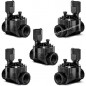 Set di 5 Elettrovalvole 100HV 1'' 24V Rain Bird. Funzionano con Programmatori Elettrici di qualsiasi marca sul mercato
