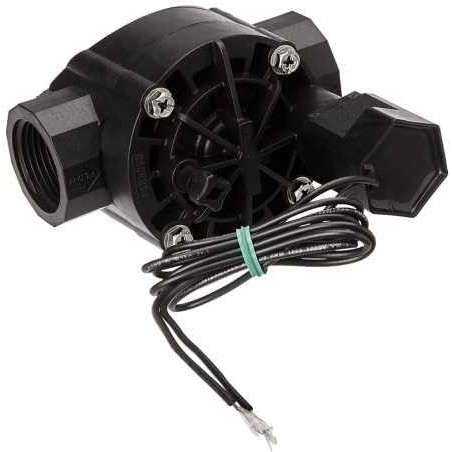5 válvulas solenoides Rain Bird de 1'', 24 V e 100 HV. Funcionam com qualquer marca de controlador elétrico.