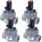4 Stück Bewässerungs-Elektroventile 9V Irritrol 2400MT 1'' mit Schraubdeckel, Kompatibel mit Batteriebewässerungssteuerungen 4 Stück Bewässerungs-Elektroventile 9V Irritrol 2400MT 1'' mit Schraubdeckel, Kompatibel mit Batteriebewässerungssteuerungen
