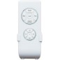 Orbegozo 120cm Silver LED Ceiling Fan with Remote Control, 3 Speeds, 60W