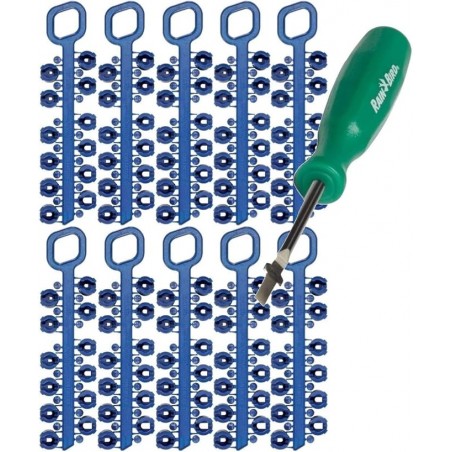 Conjunto de 10 bicos Rain Bird 5000/5004 + chave de fenda para ajuste de ângulo em aspersores