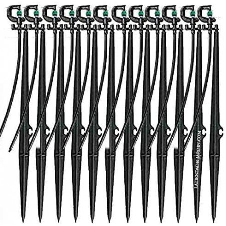 Micro arroseur 360° avec piquet. 100 unités.